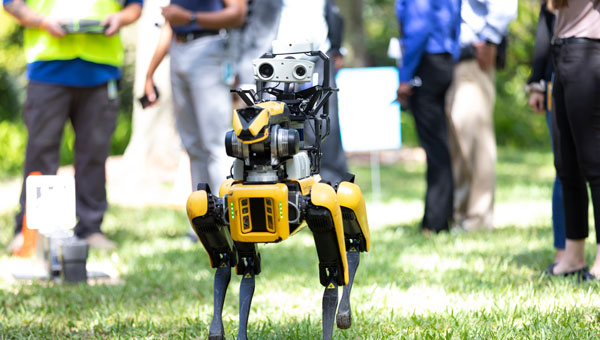 BEN, DARRENmetzger Energy's dog robot.